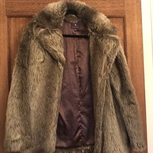 Faux Fur Coat